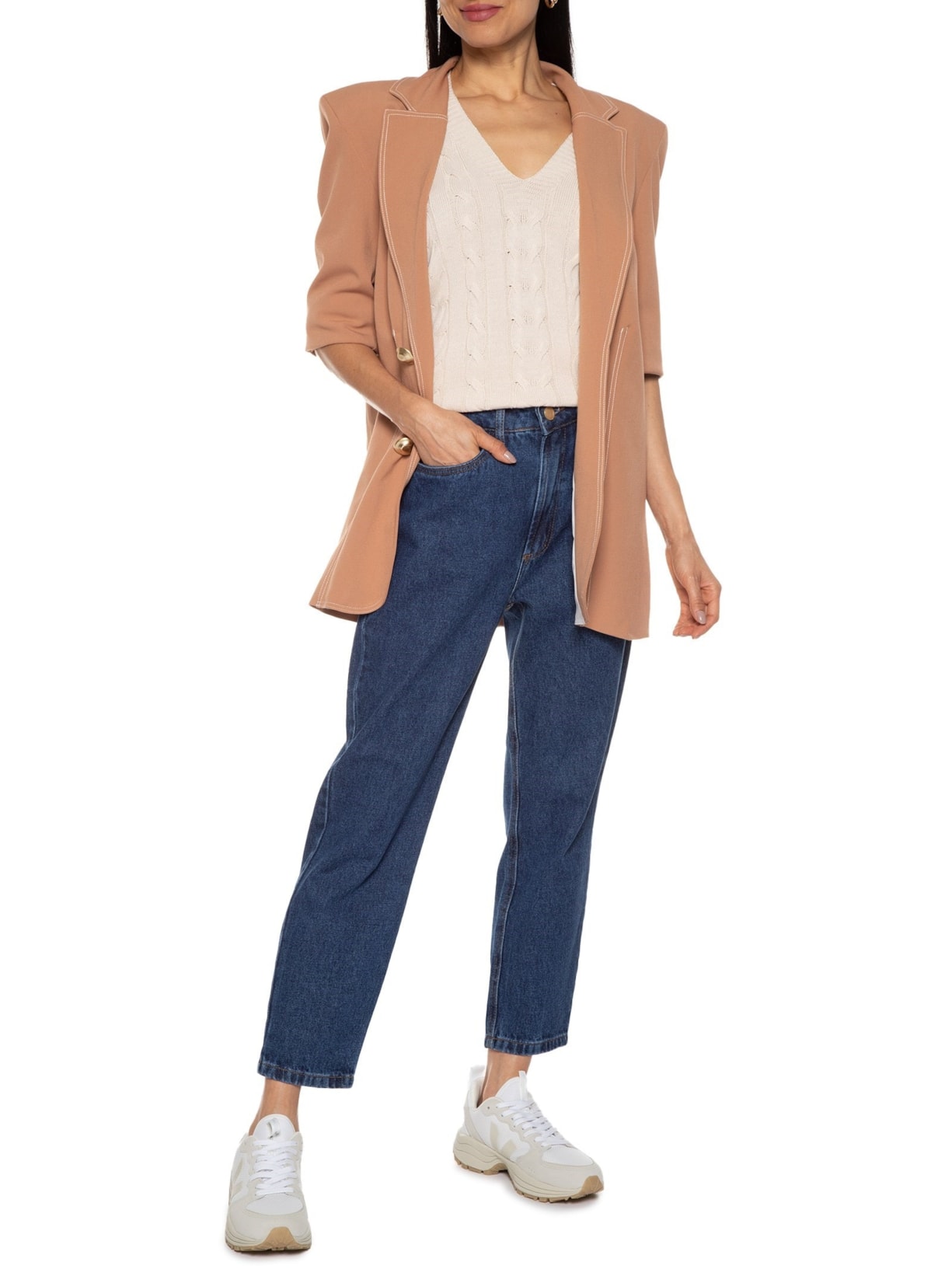 Tênis Unissex Venturi Alveo Mesh Bege Vert