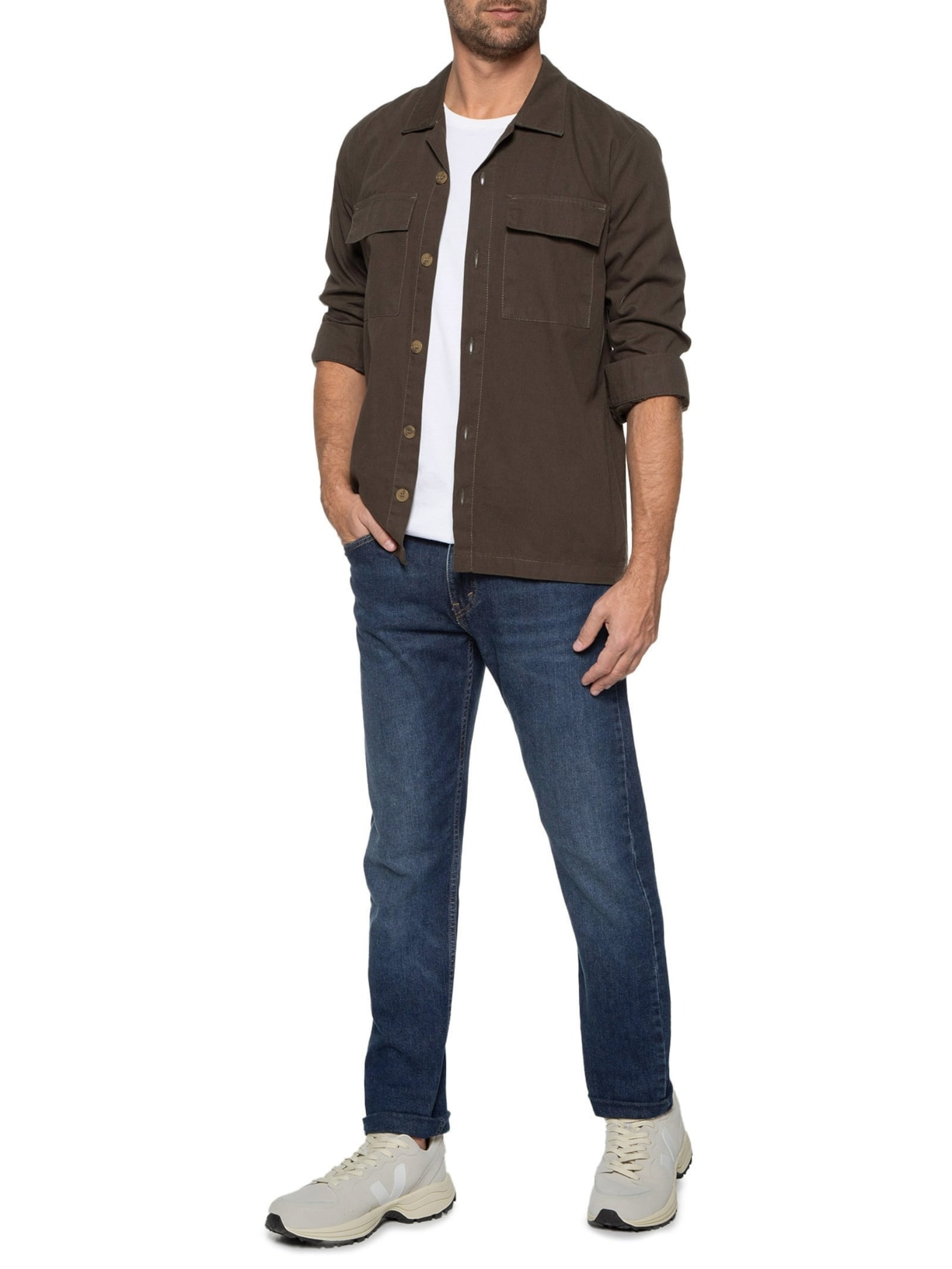 Tênis Unissex Venturi Suede Natural Off White Veja