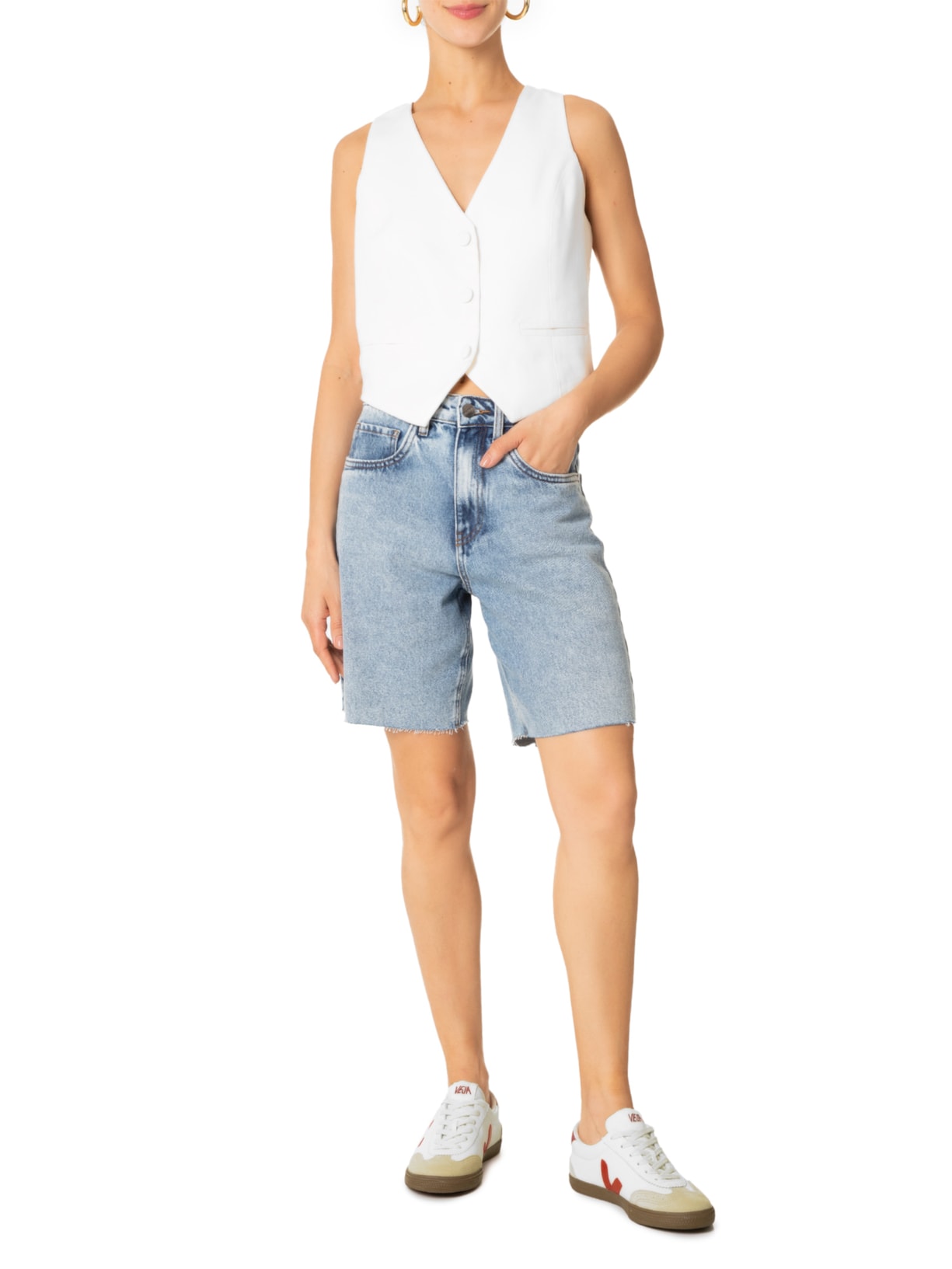 Tênis Unissex Volley O.T. Leather Branco Veja