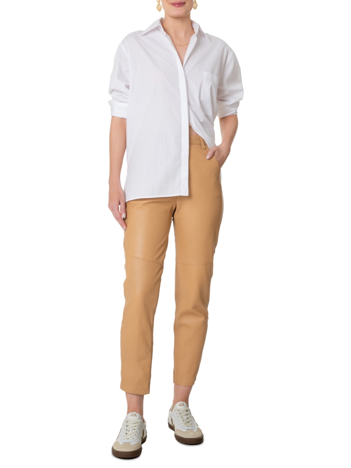 Tênis Unissex Volley O.T. Leather Branco Veja