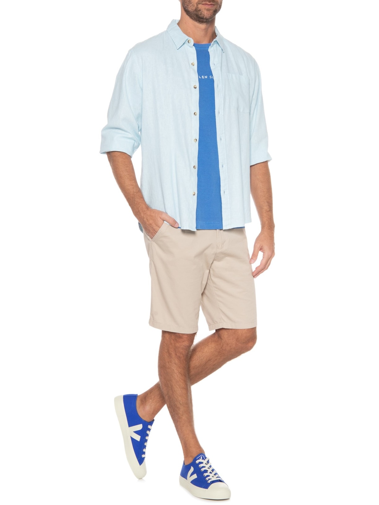 Tênis Unissex Wata Ii Low Azul Vert Shoes