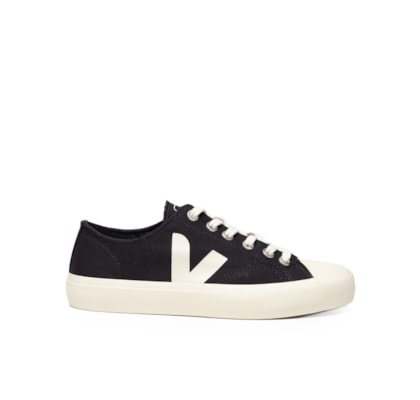Tênis Unissex Wata II Low Canvas Black PIerre - Preto