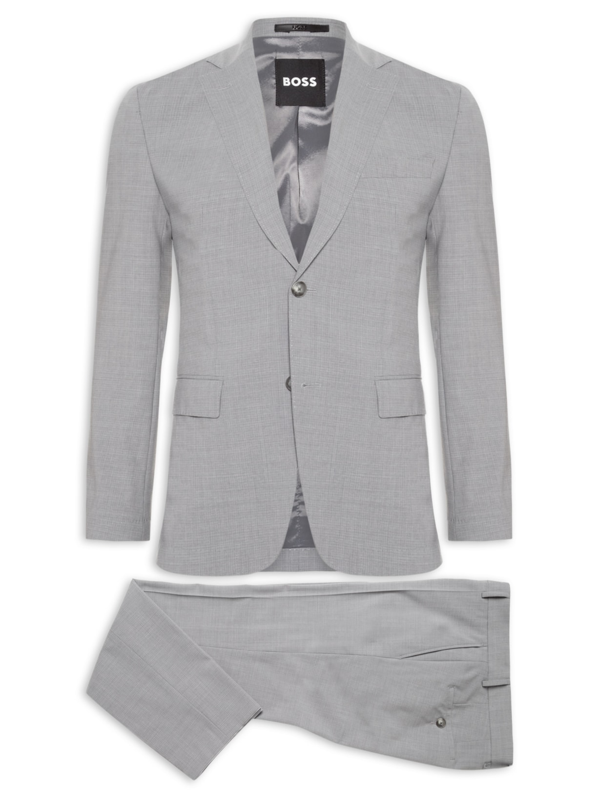 Terno Costume Masculino P-HUGE-2PCS-WG-253 - Cinza