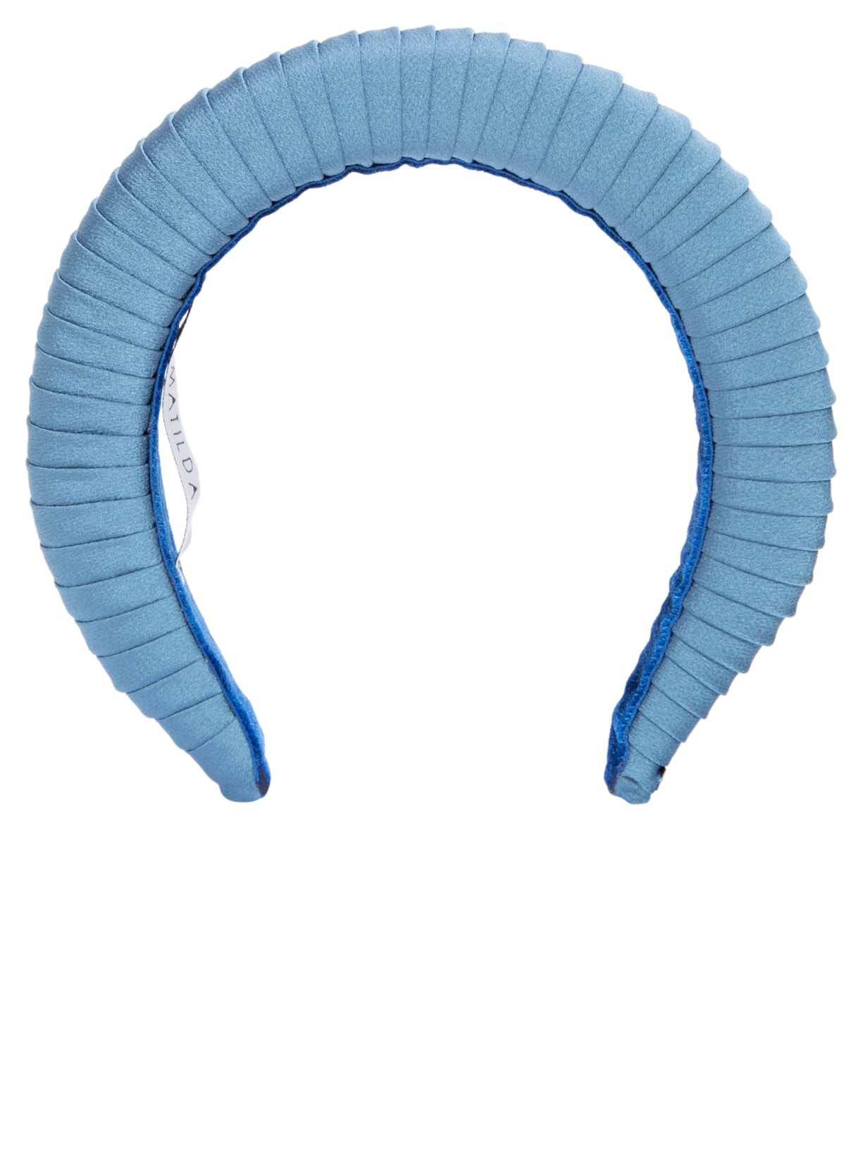 Tiara Acolchoada Juice Denim - Azul