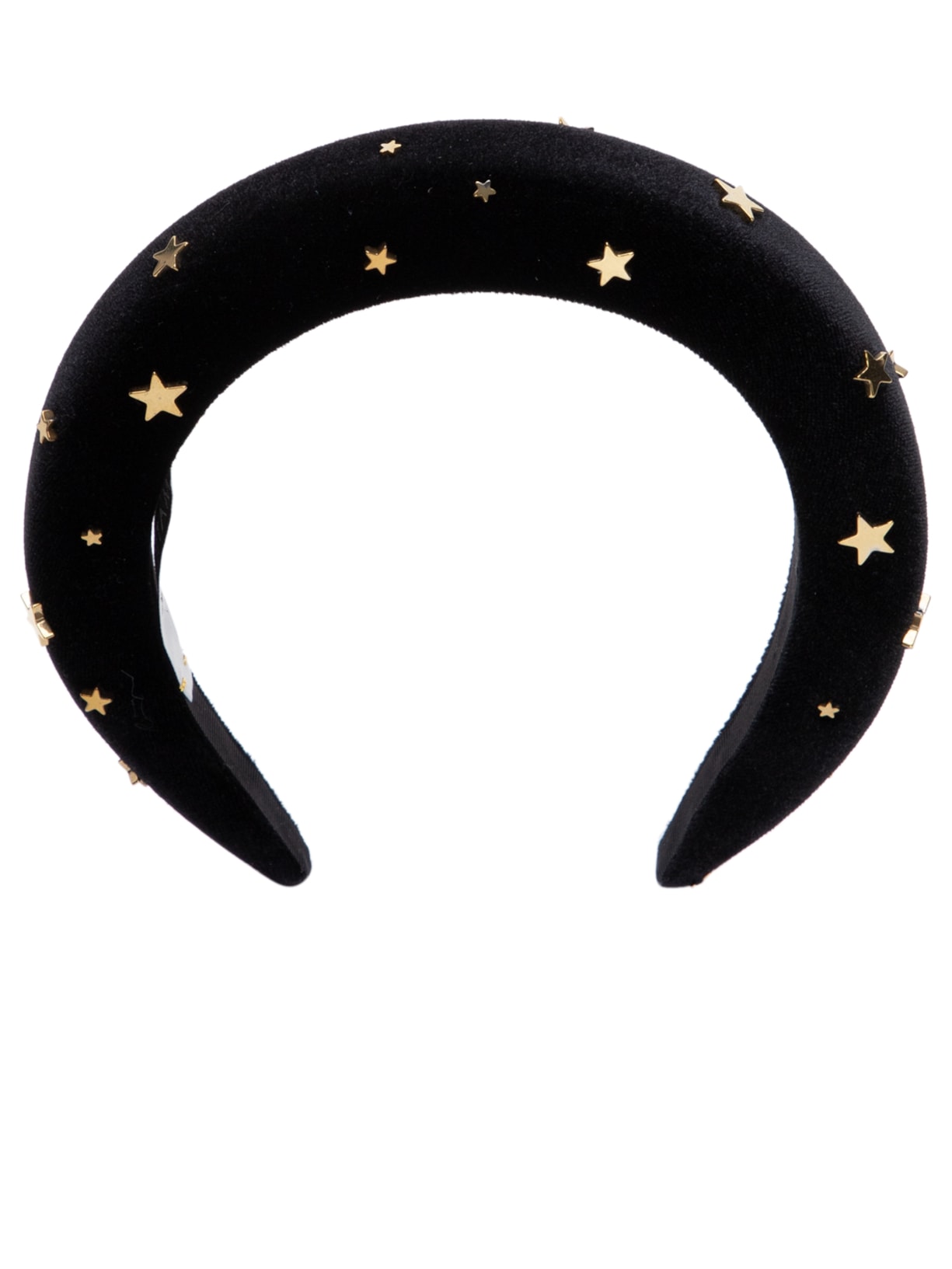 Tiara Acolchoada Stardust Preto Matilda