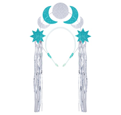 Tiara Carnaval Luas - Prata