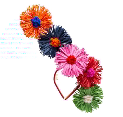 Tiara Casquete My Happy Place - Vermelho