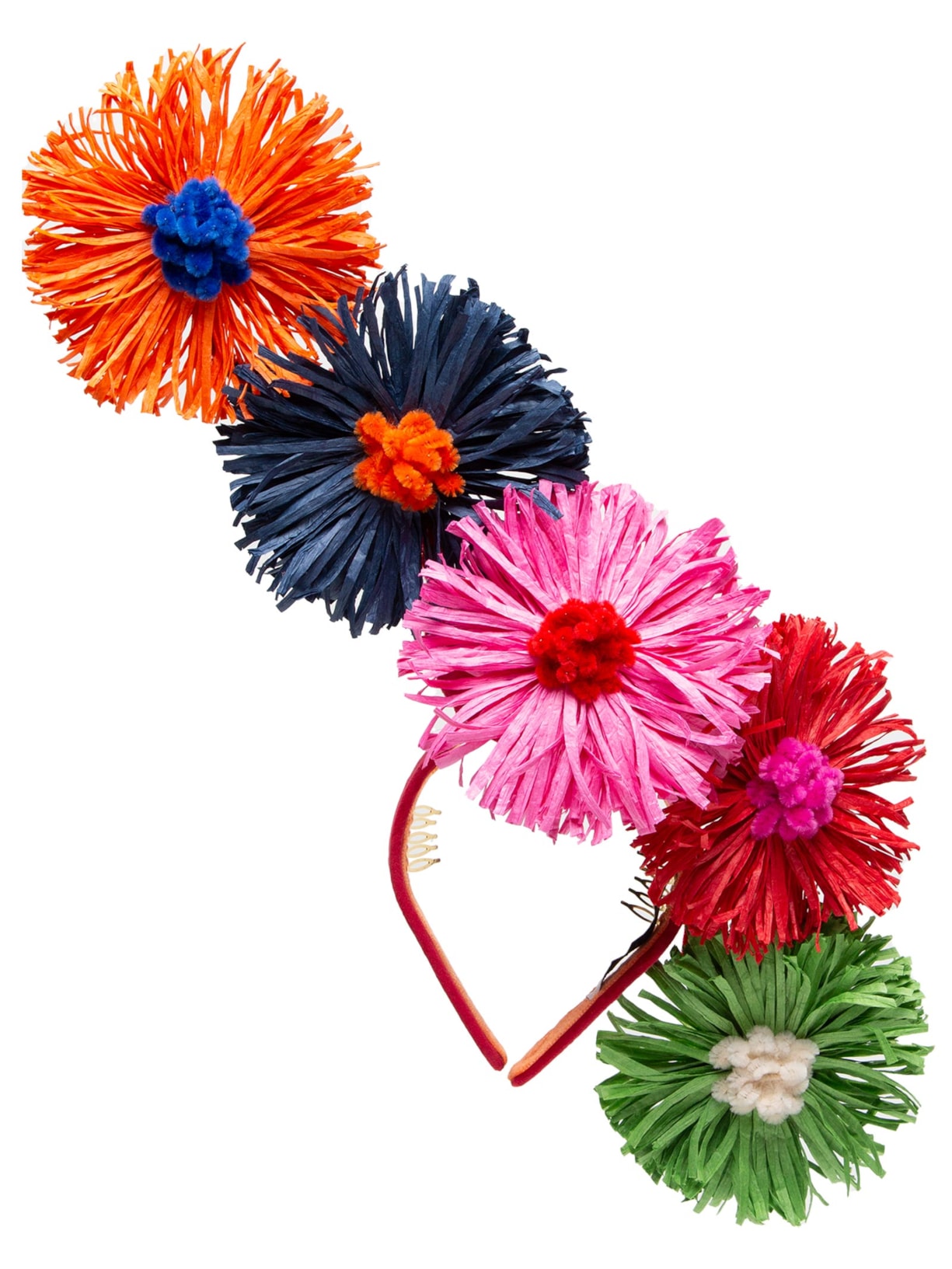 Tiara Casquete My Happy Place - Vermelho