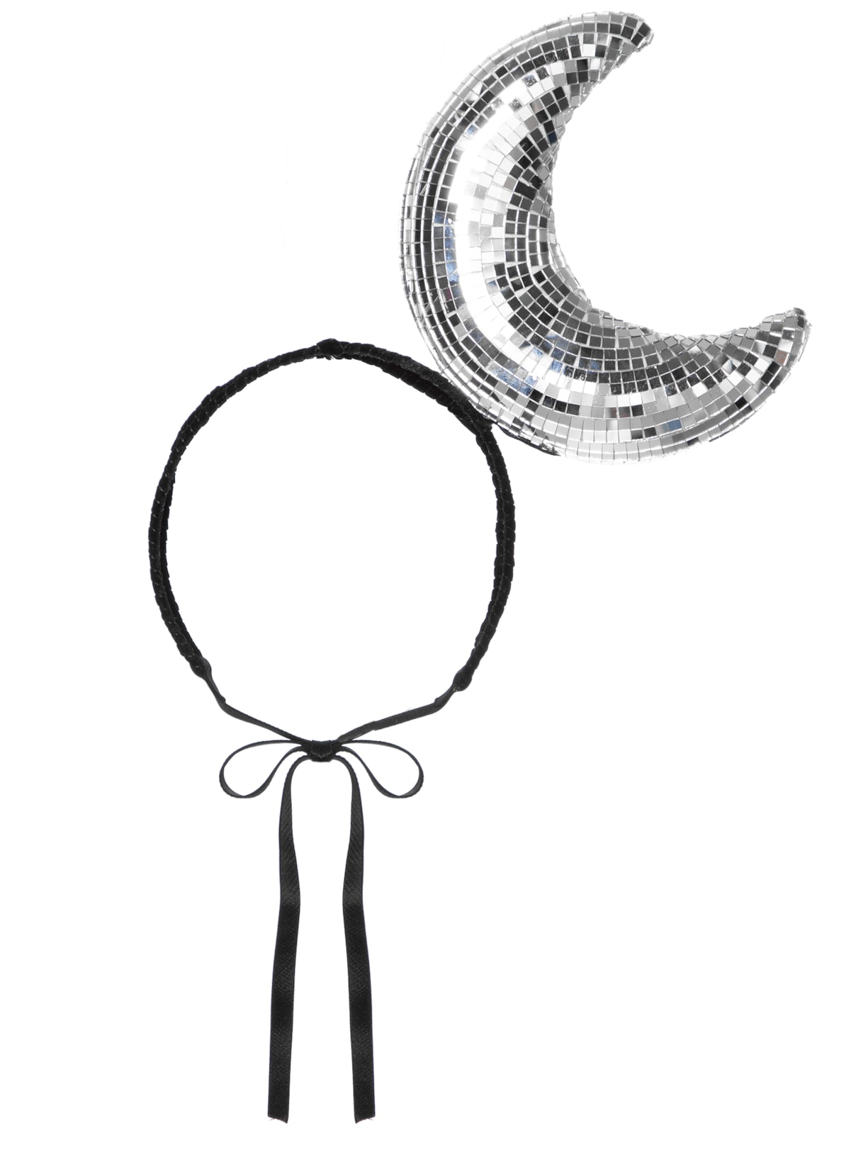 Tiara Feminina Headpiece Lua - Prata