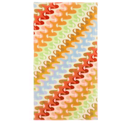 Toalha Chamego Copatucano Multicolor - Laranja