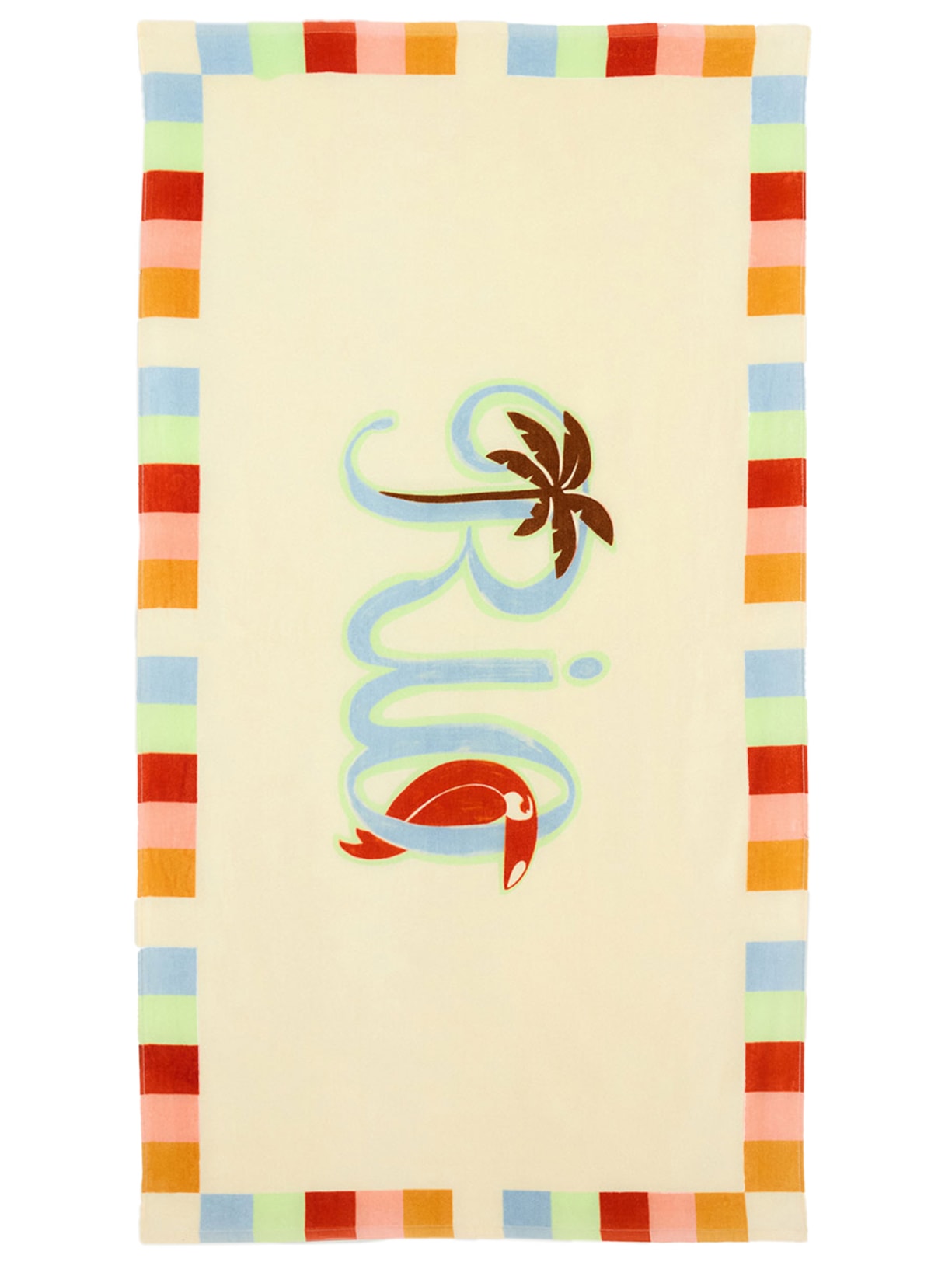 Toalha Chamego Rio Tipográfico - Off White