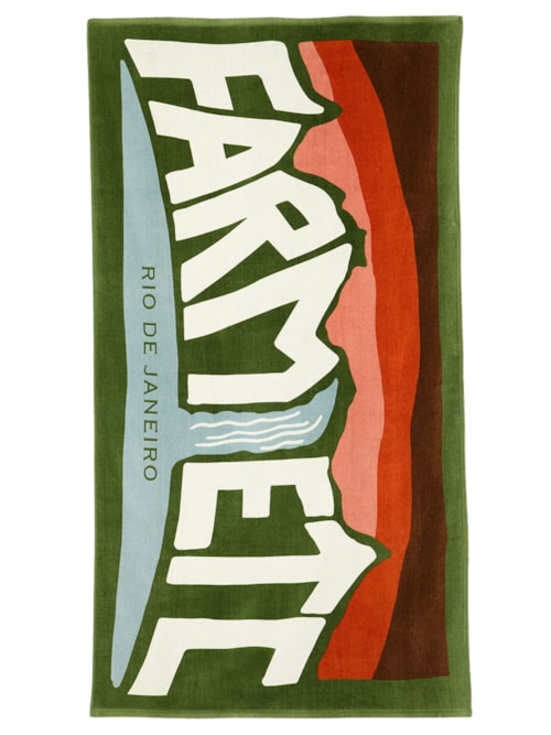 Toalha Chamego Trilha Tipográfico - Verde