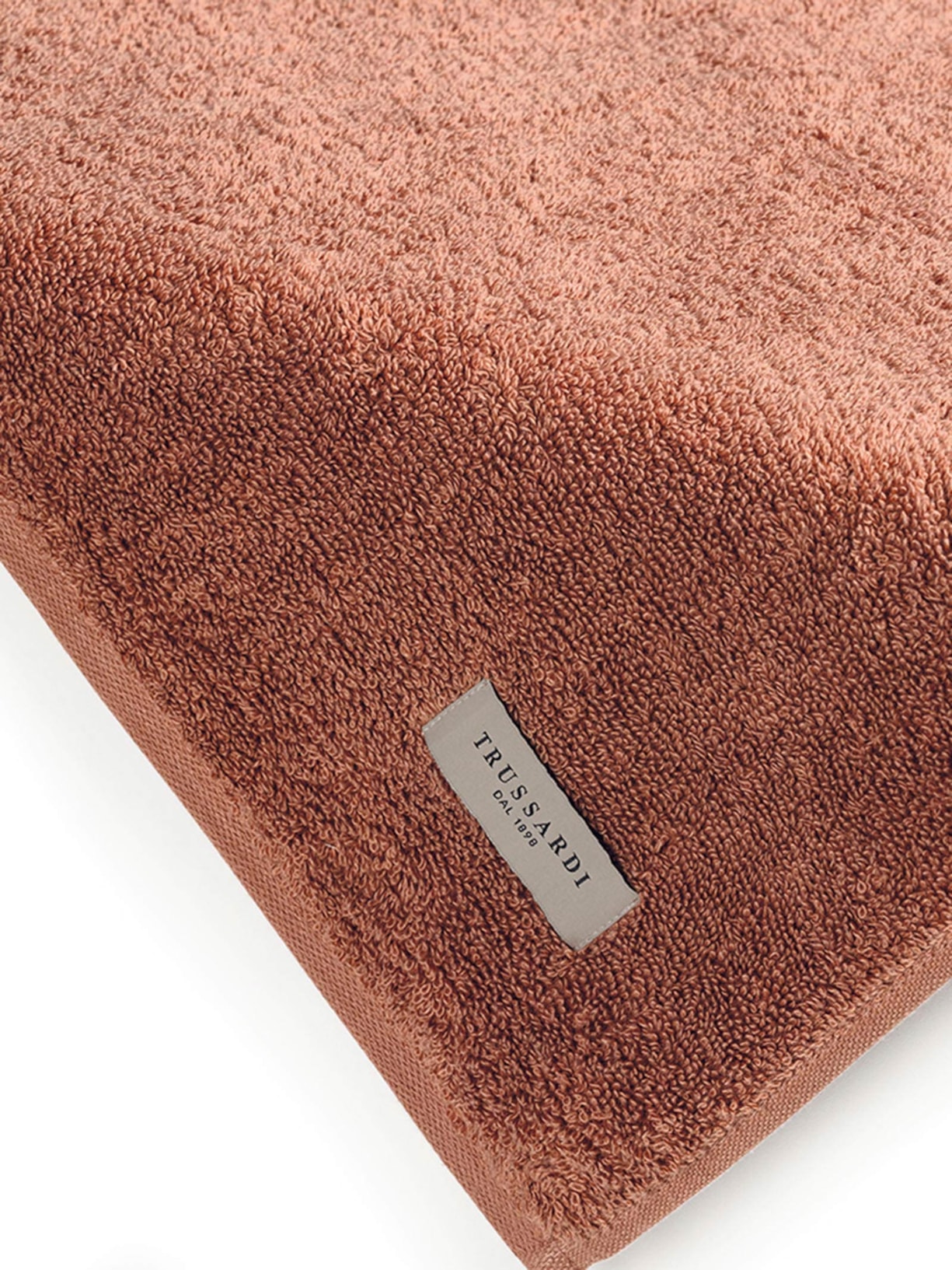 Toalha De Rosto Lorenzi Marrom Trussardi