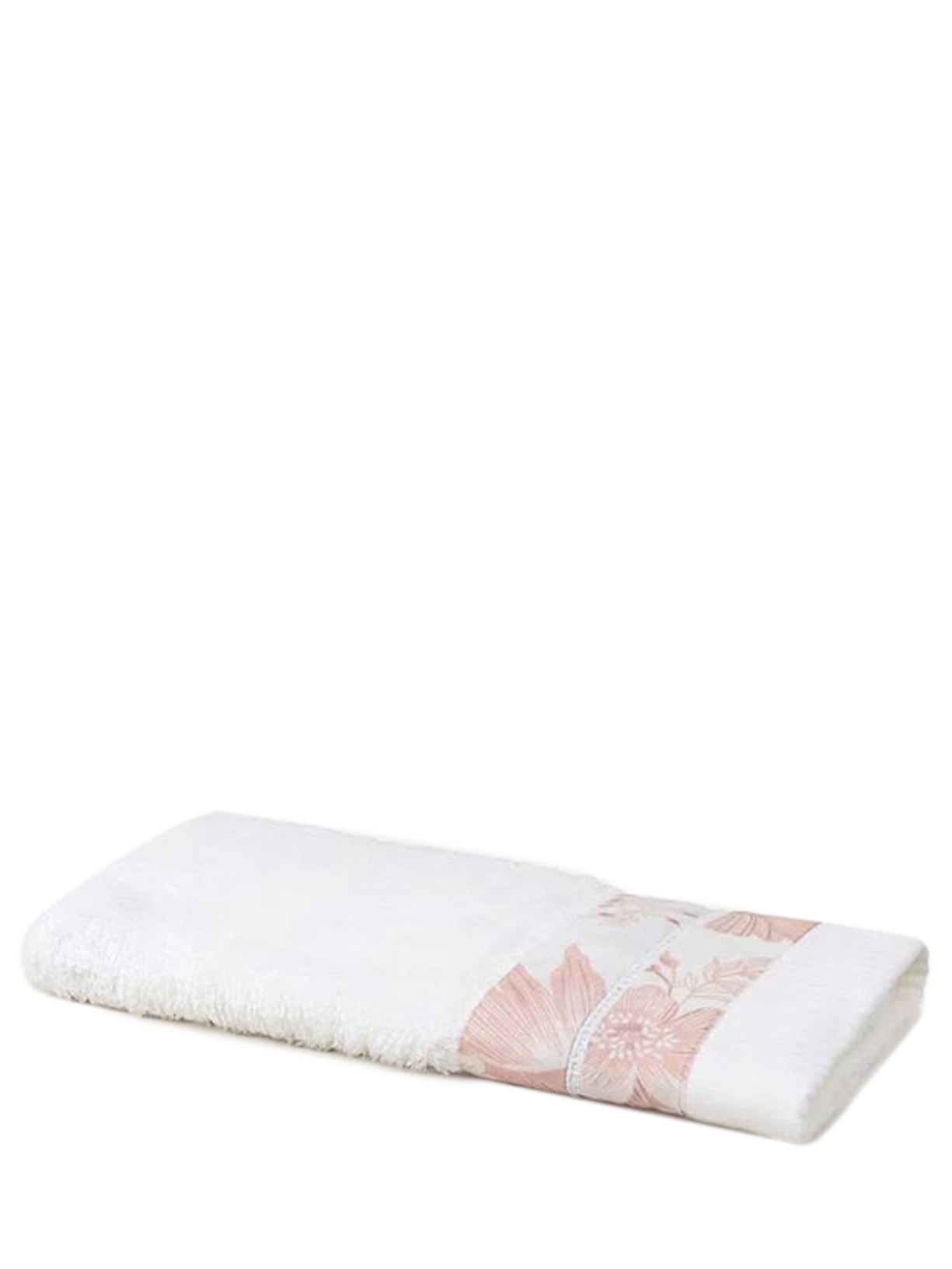 Toalha Lavabo Floral Bellini - Rosa