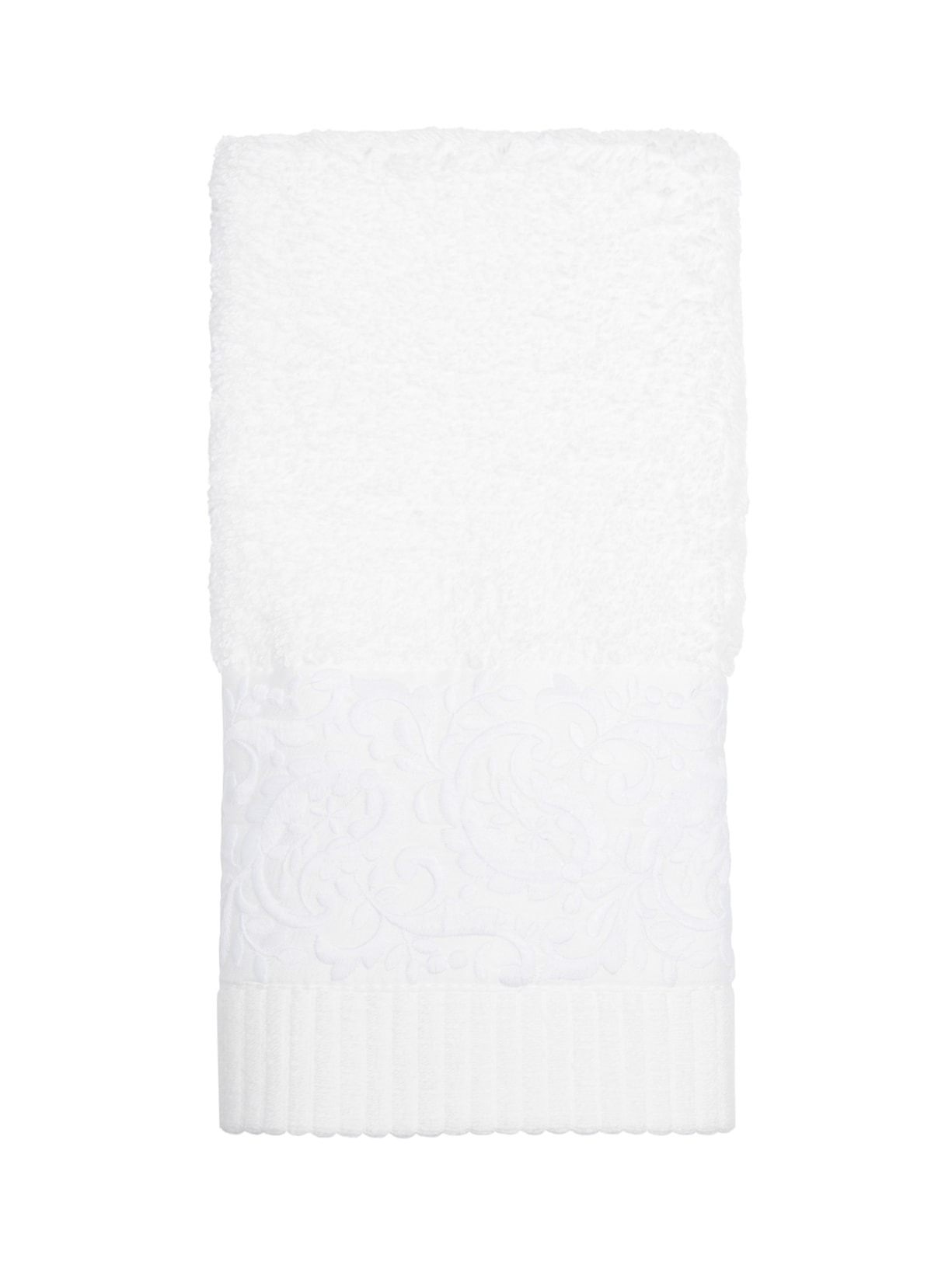 Toalha Lavabo Grand Palais Em Algodão 1 Peça - Branco