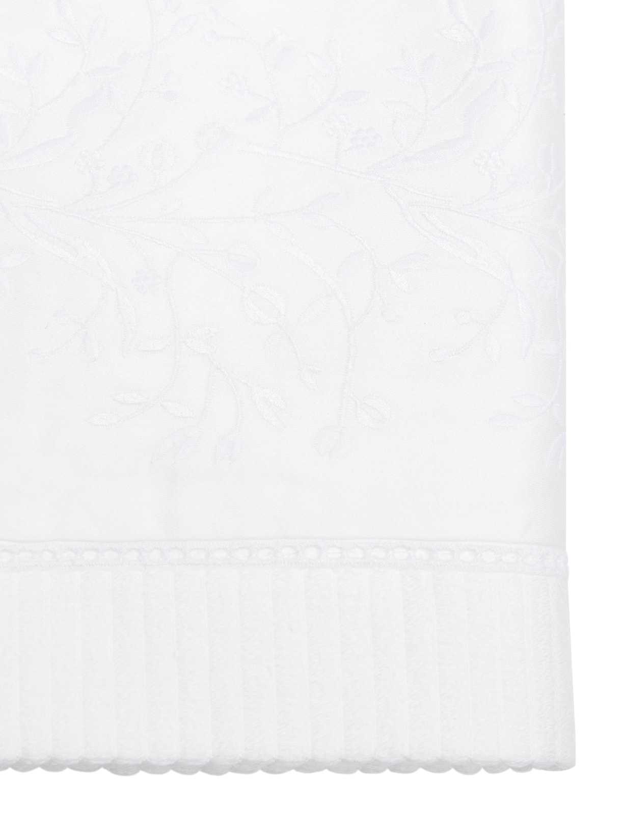 Toalha Lavabo Muguet Blanc Em Algodão 1 Peça Branco Blue Gardenia