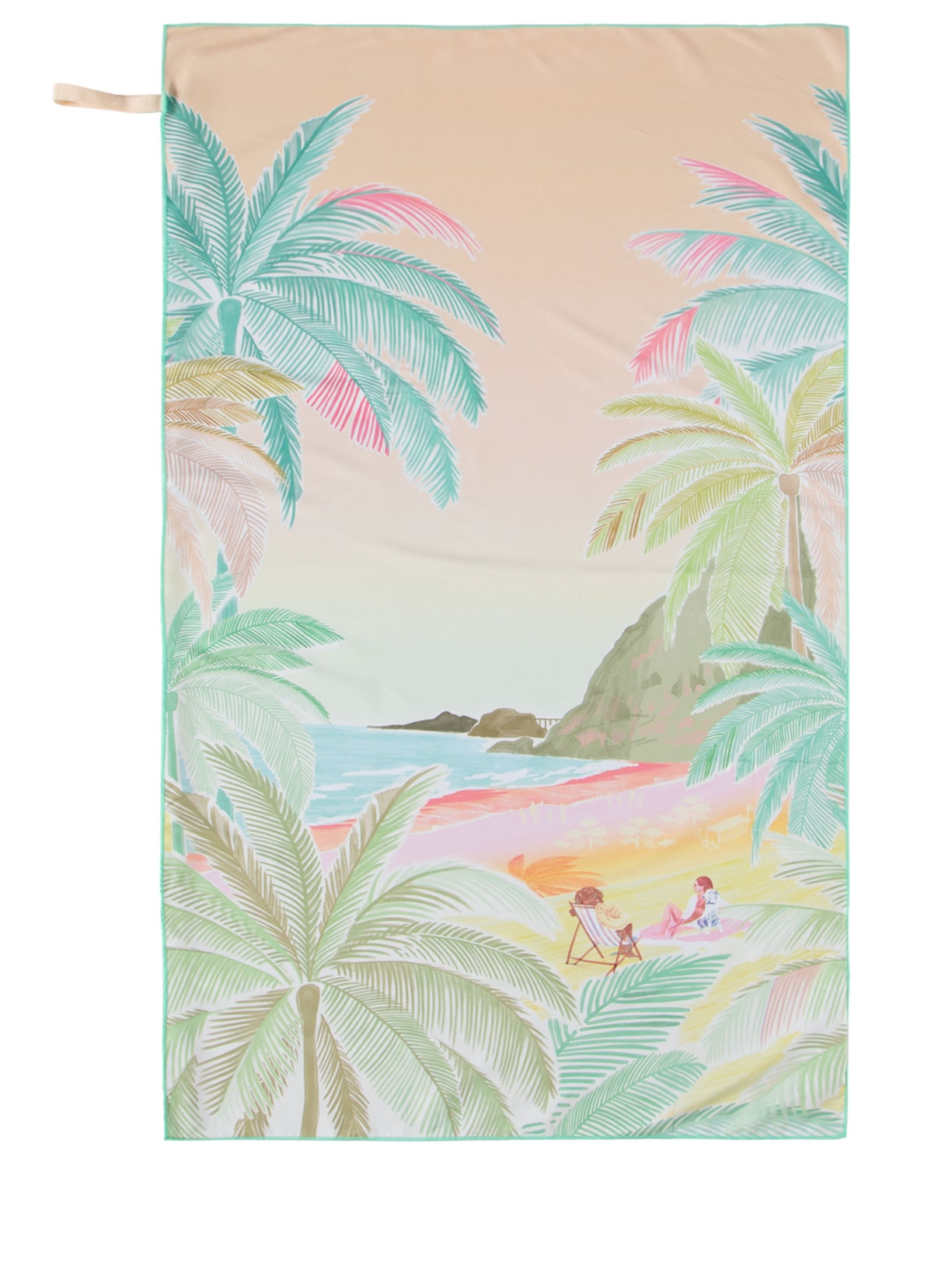 Toalha Tchibum Fim De Tarde X Marau - Amarelo