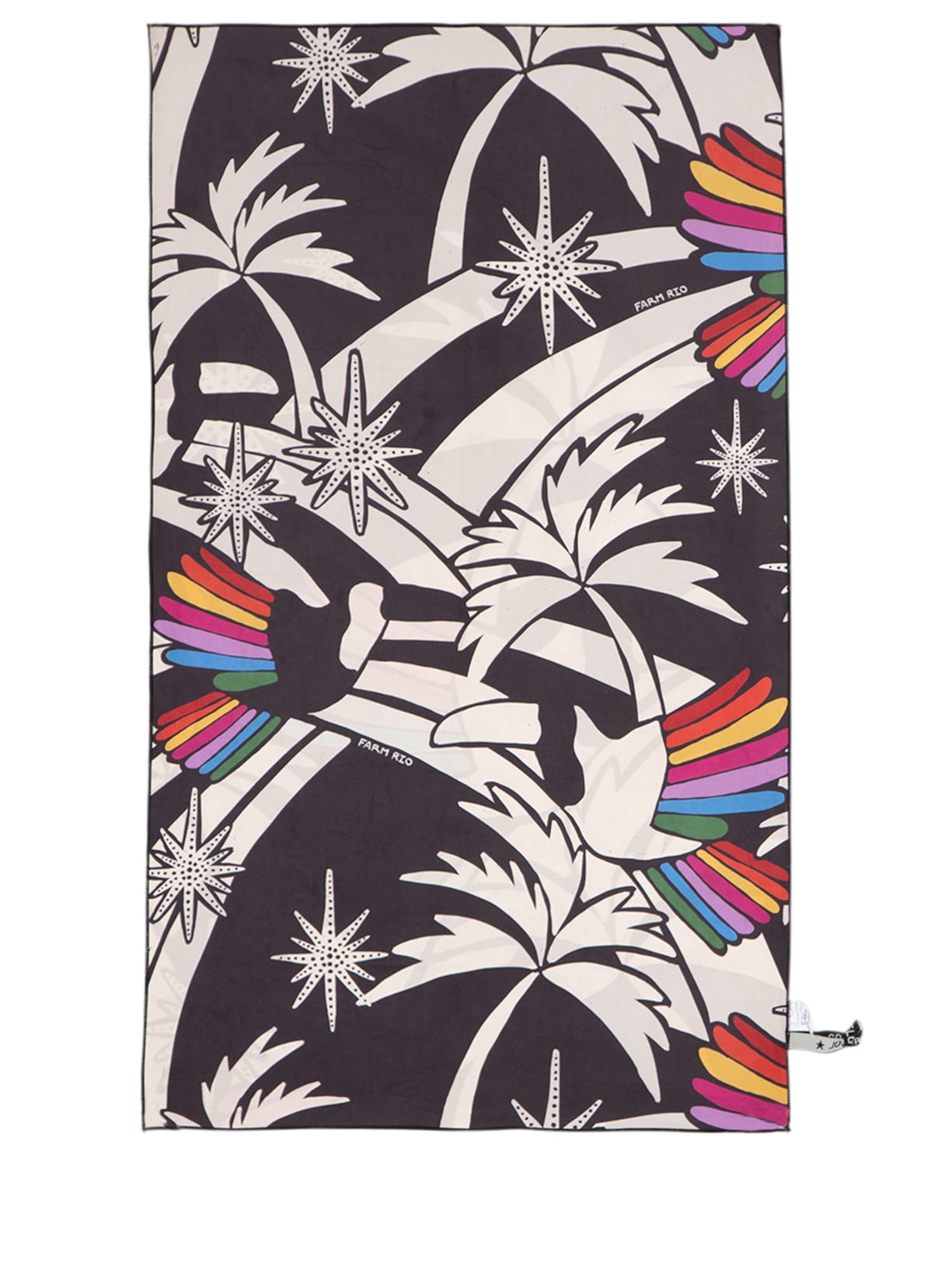 Toalha Tchibum Margarida Solar - Preto