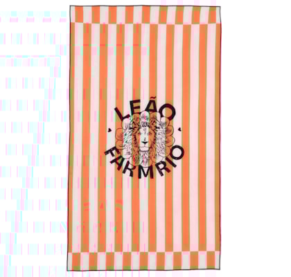 Toalha Tchibum Rio de Matte Leão - Laranja