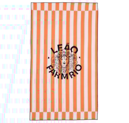 Toalha Tchibum Rio de Matte Leão - Laranja