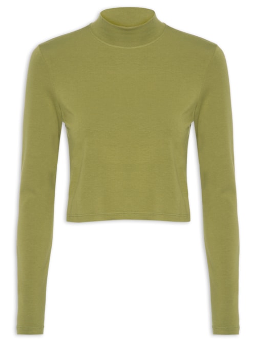 Todo Dia Manga Longa Cropped