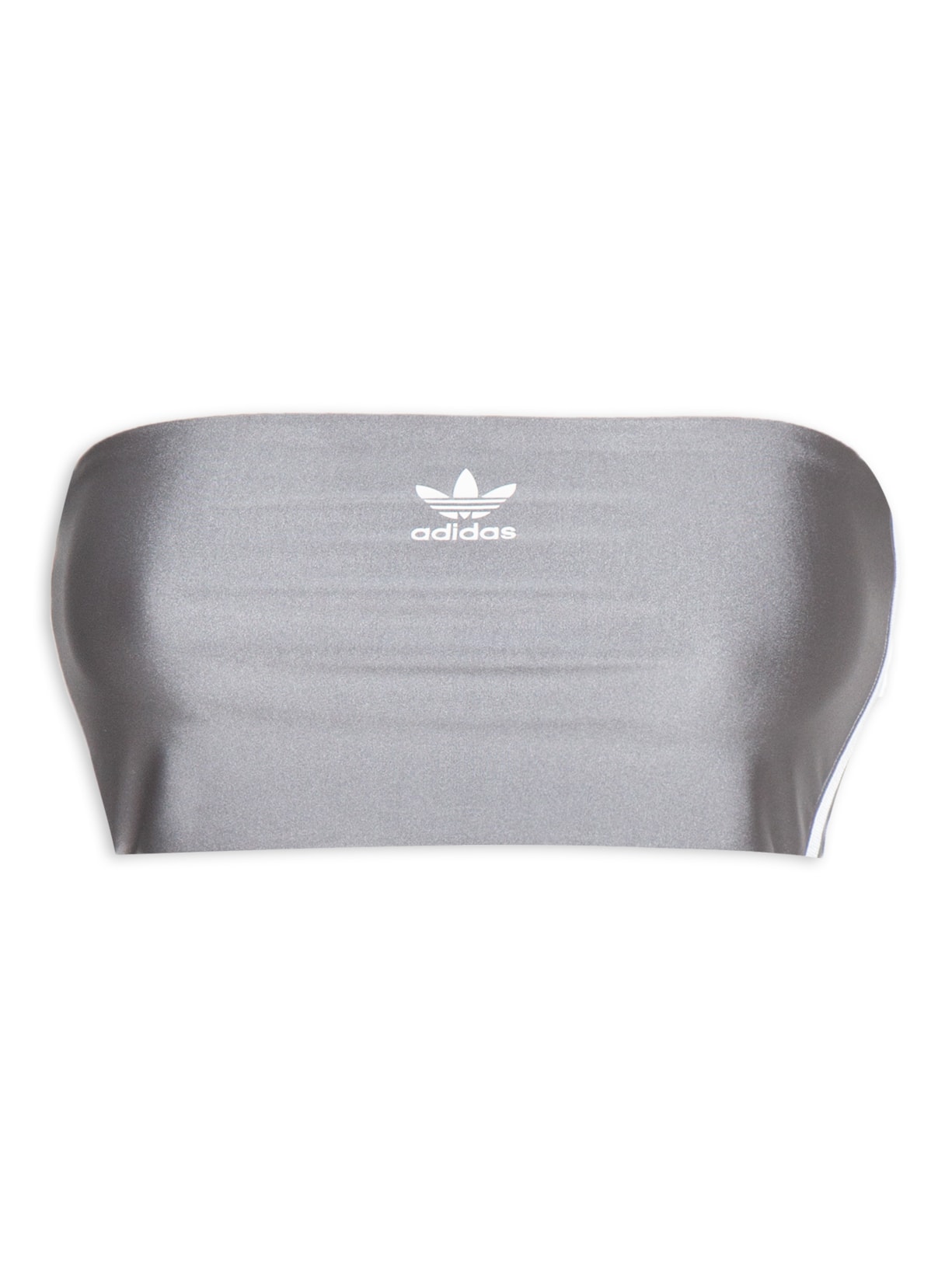 Top 3 Stripes Tube - Cinza