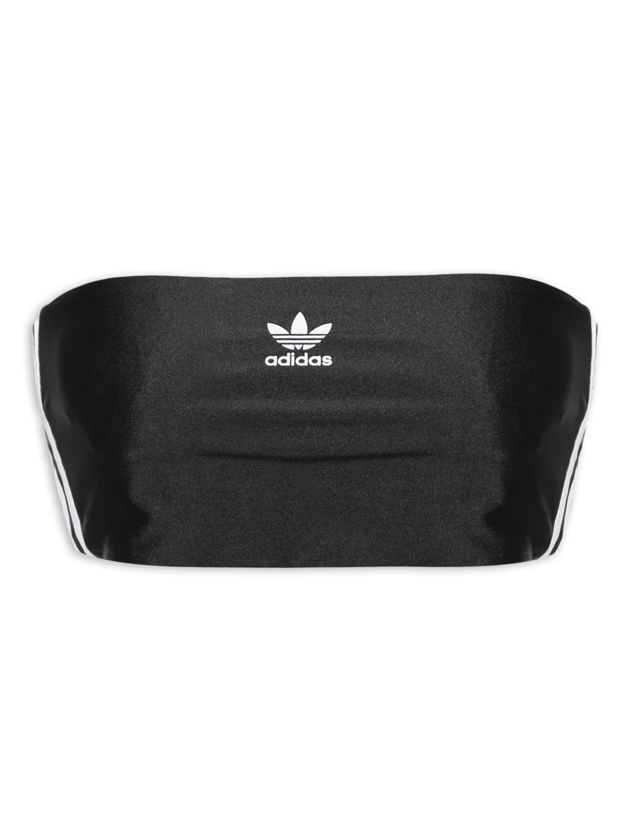 Top 3 Stripes Tube - Preto