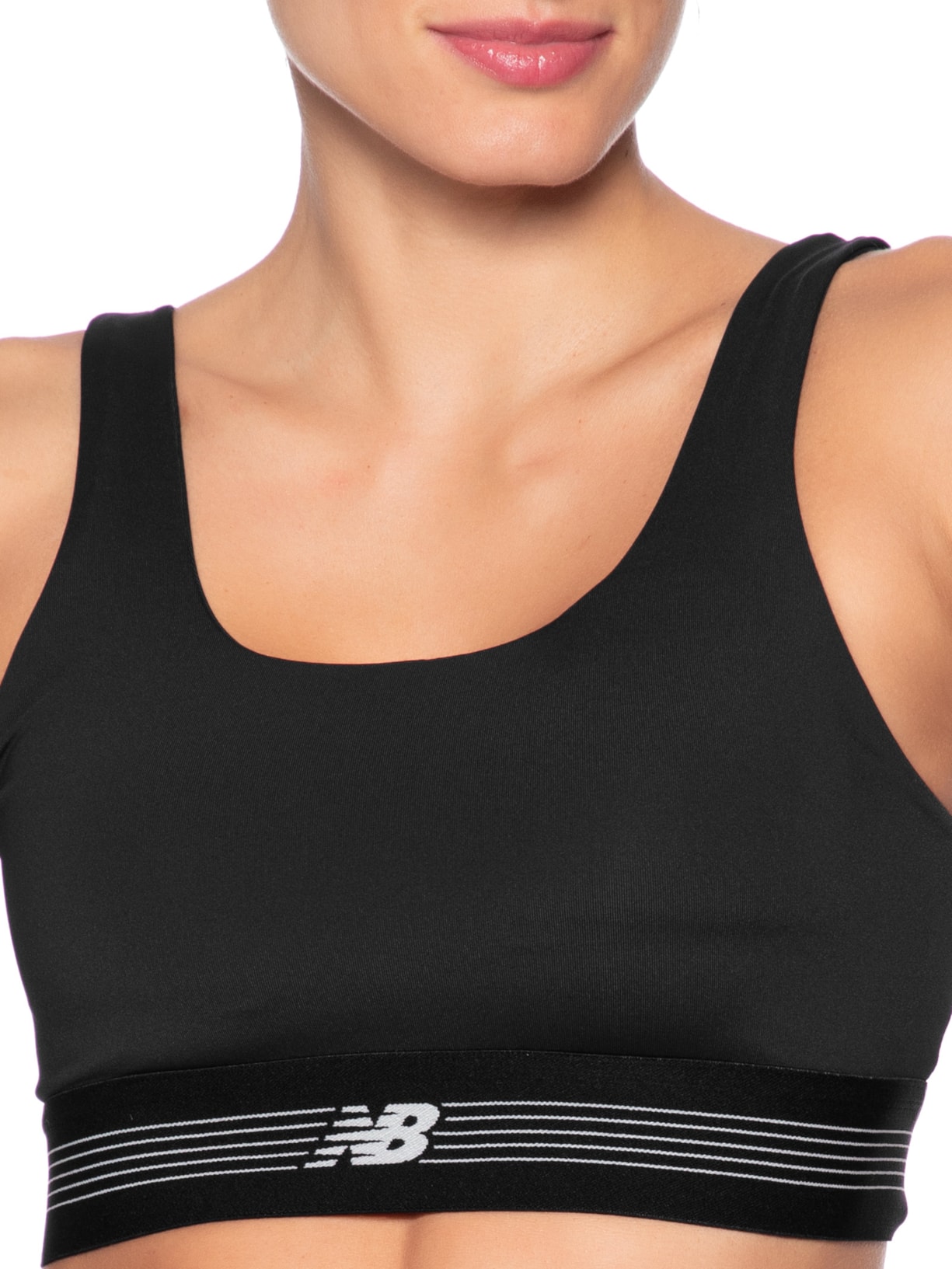 Top Ac Train Bra Preto New Balance