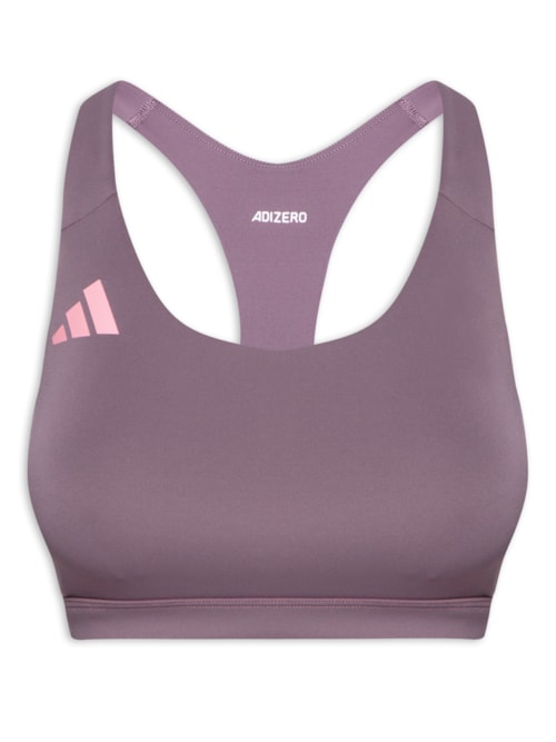 Top Adizero Suporte Médio - Roxo