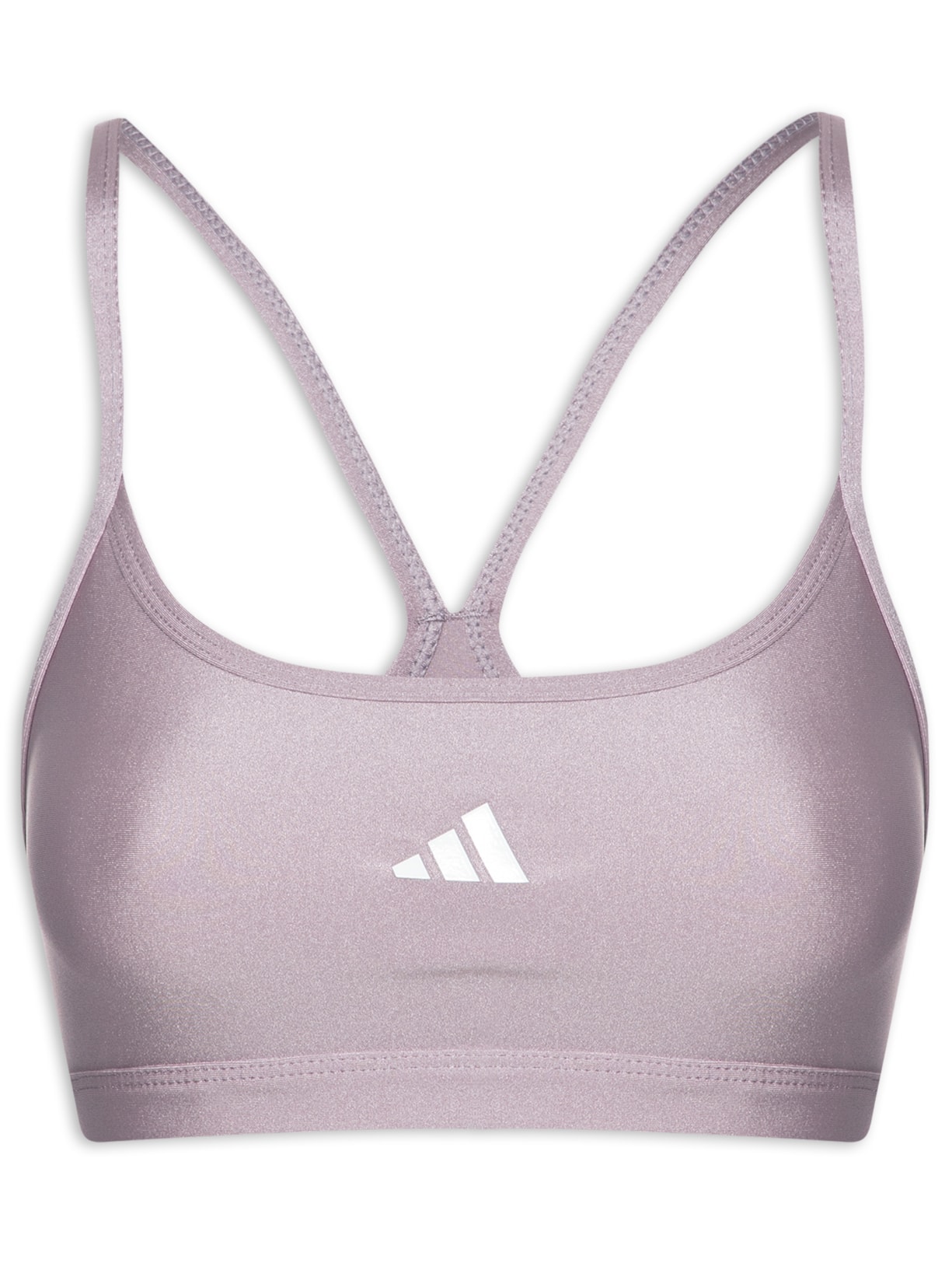 Top Aerct Ls Bra Lilás Adidas