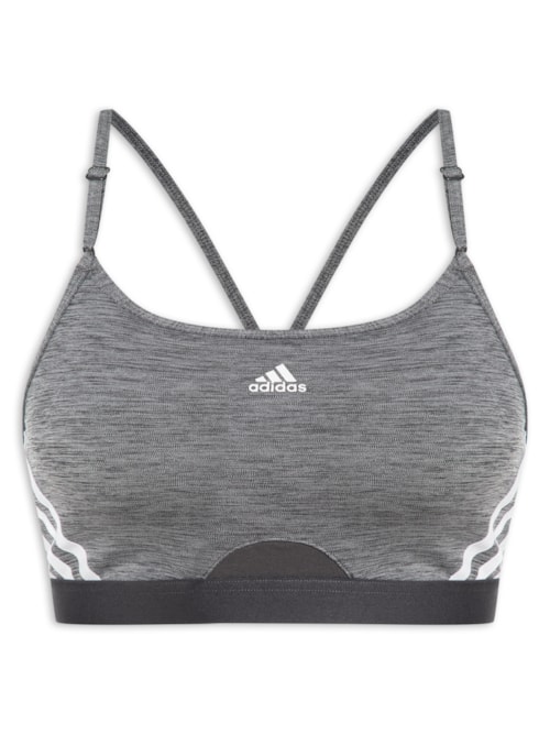 Top Aeroreact 3 Listras Suporte Leve - Cinza