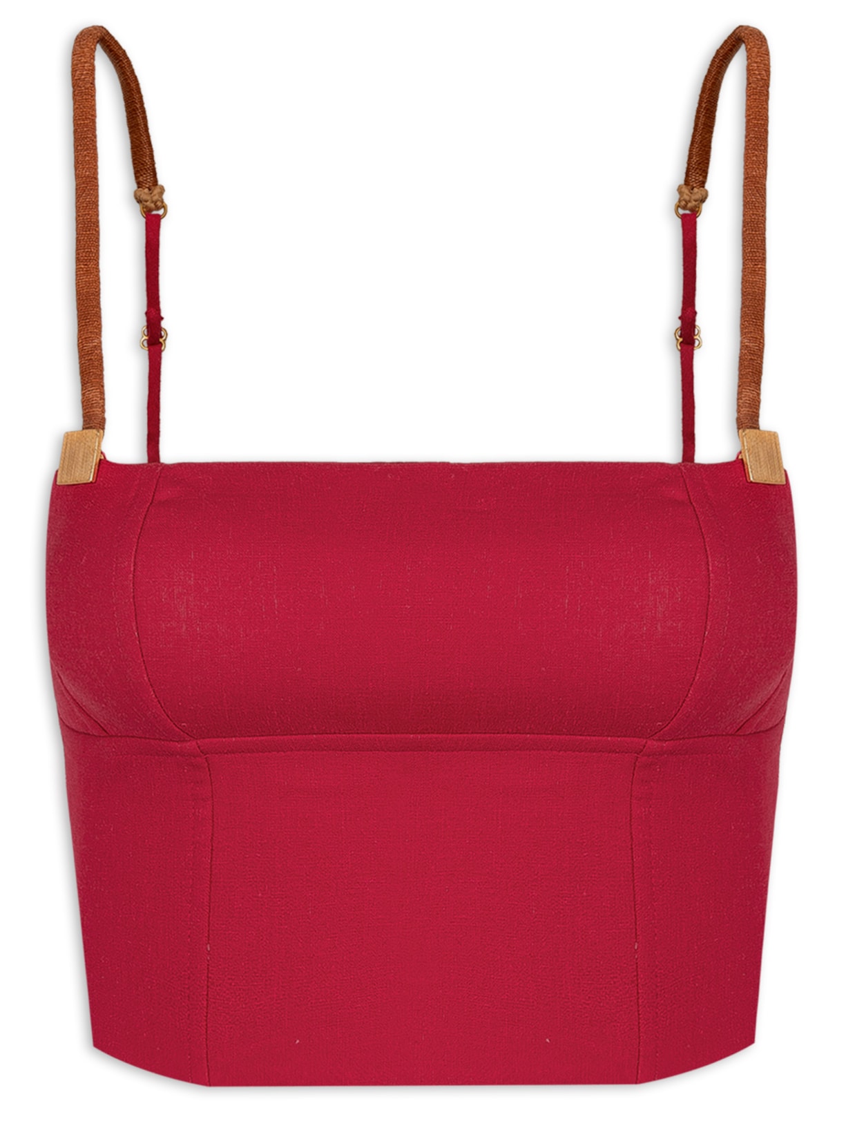 Top Aika Detalhe - Vermelho