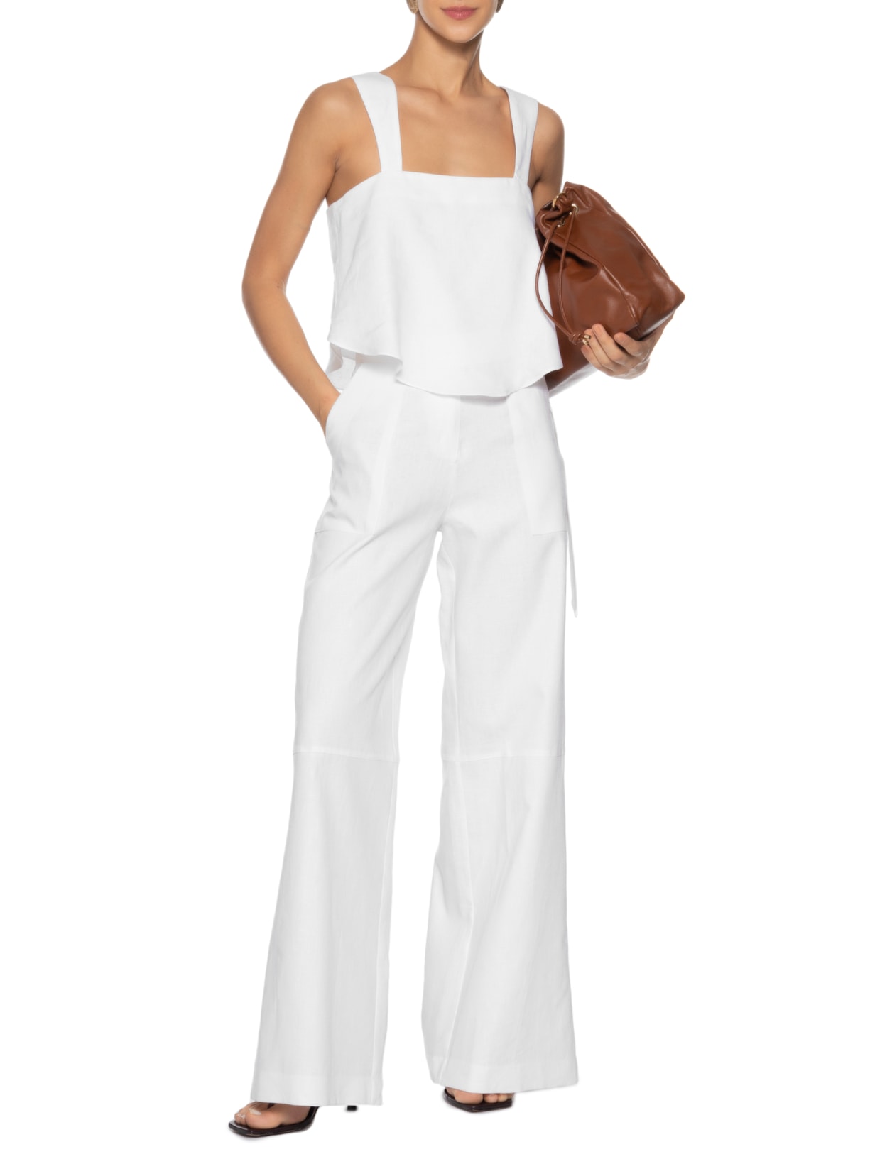 Top Alana I Branco Le Lis