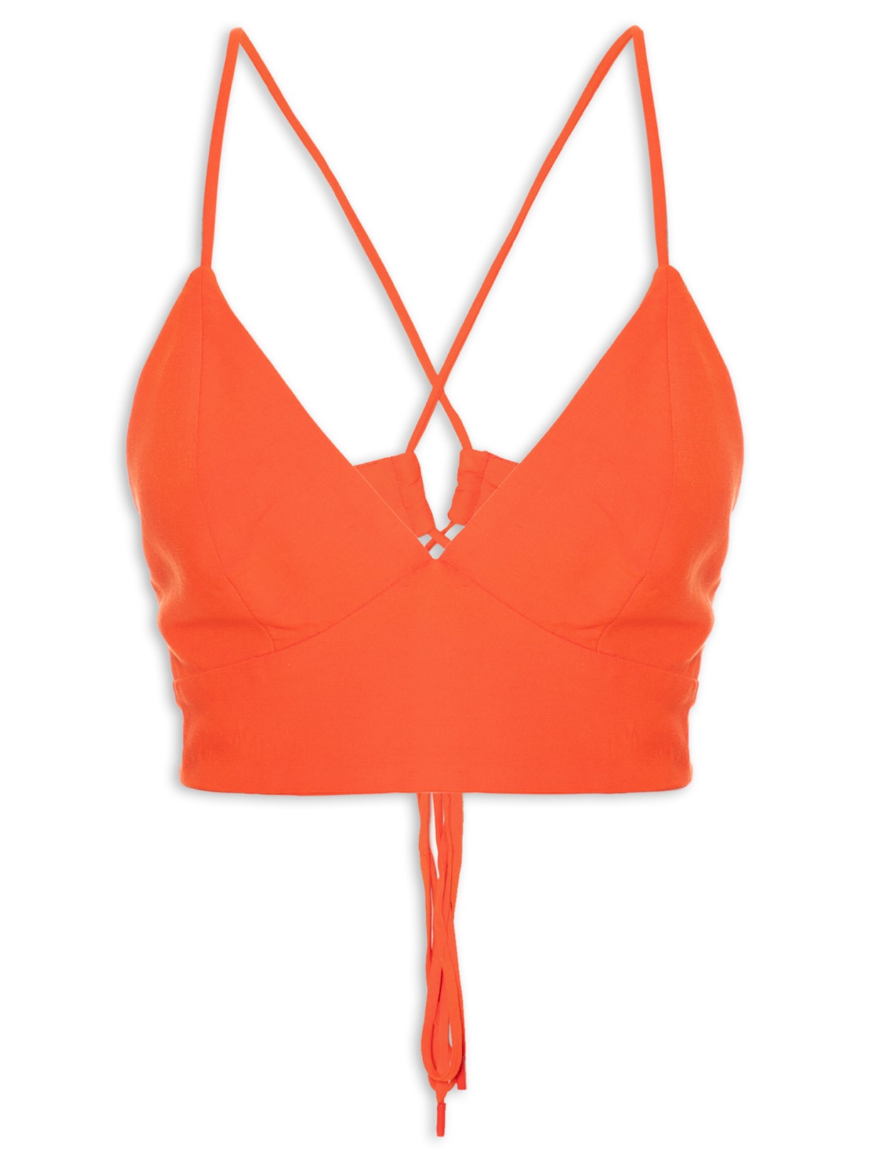 Top Alça Cruzada - Vermelho