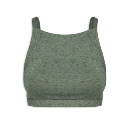 Top Alça Nadador Liso - Verde