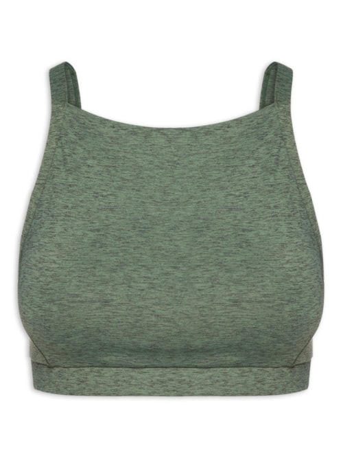 Top Alça Nadador Liso - Verde