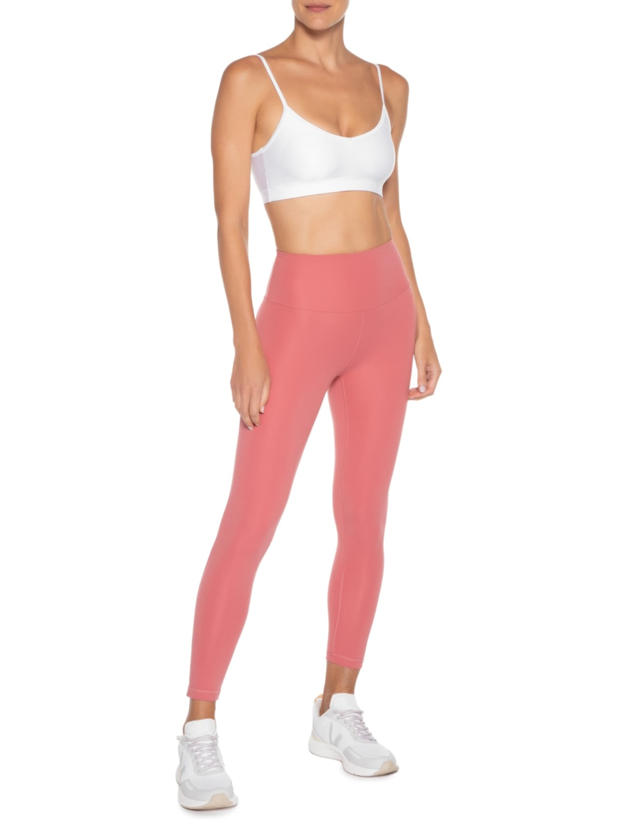 Top Alça Reta Liso Branco Body For Sure