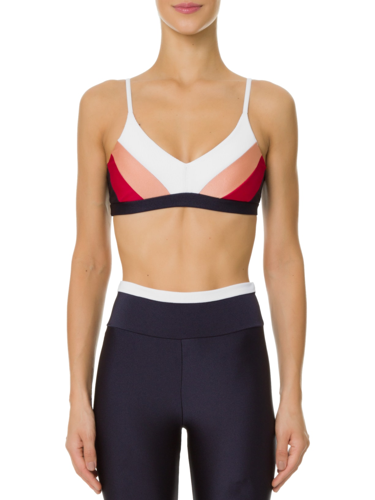 Top Alça Reta Liso Branco Body For Sure