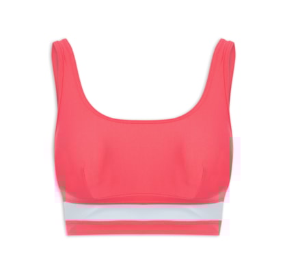 Top Alça Reta Liso Pulse - Rosa