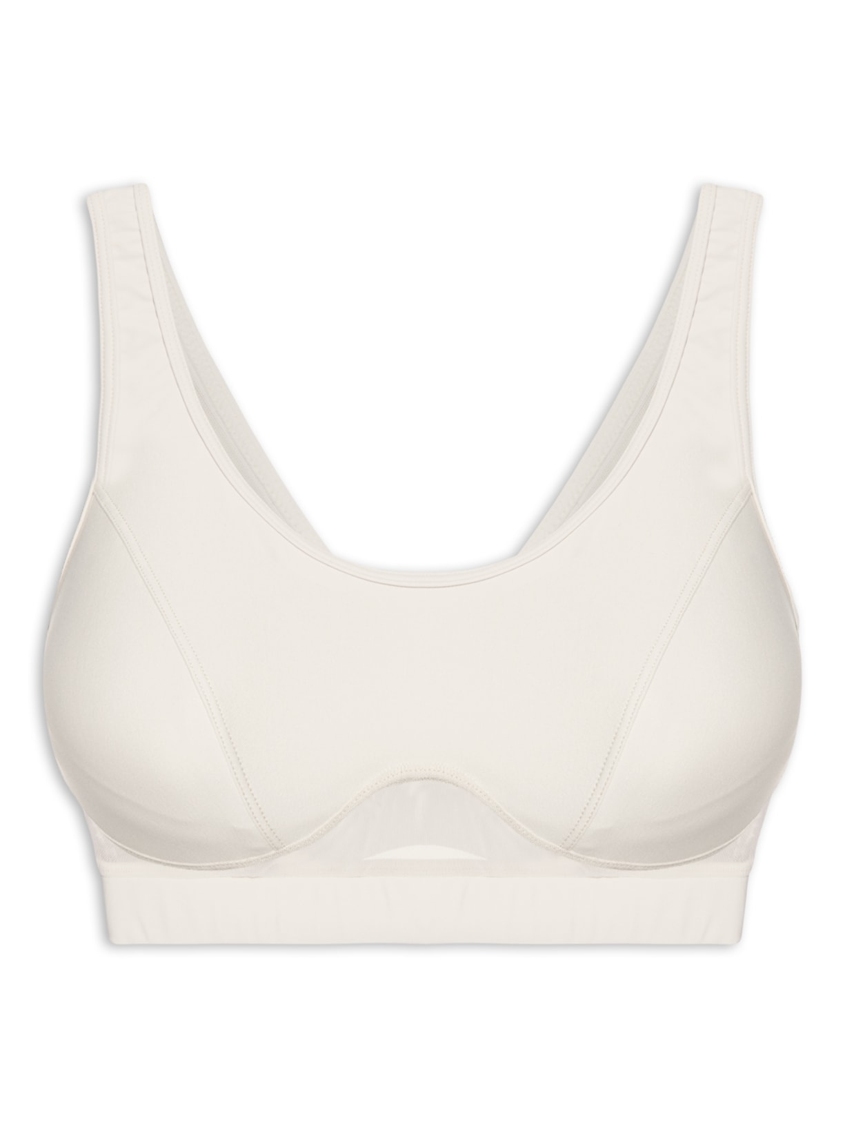 Top Alça Reto Liso - Branco