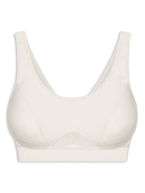 Top Alça Reto Liso - Branco