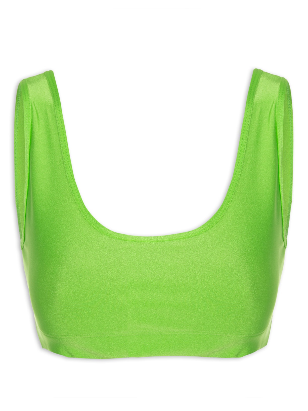 Top Alças Basic Color Verde Lauf