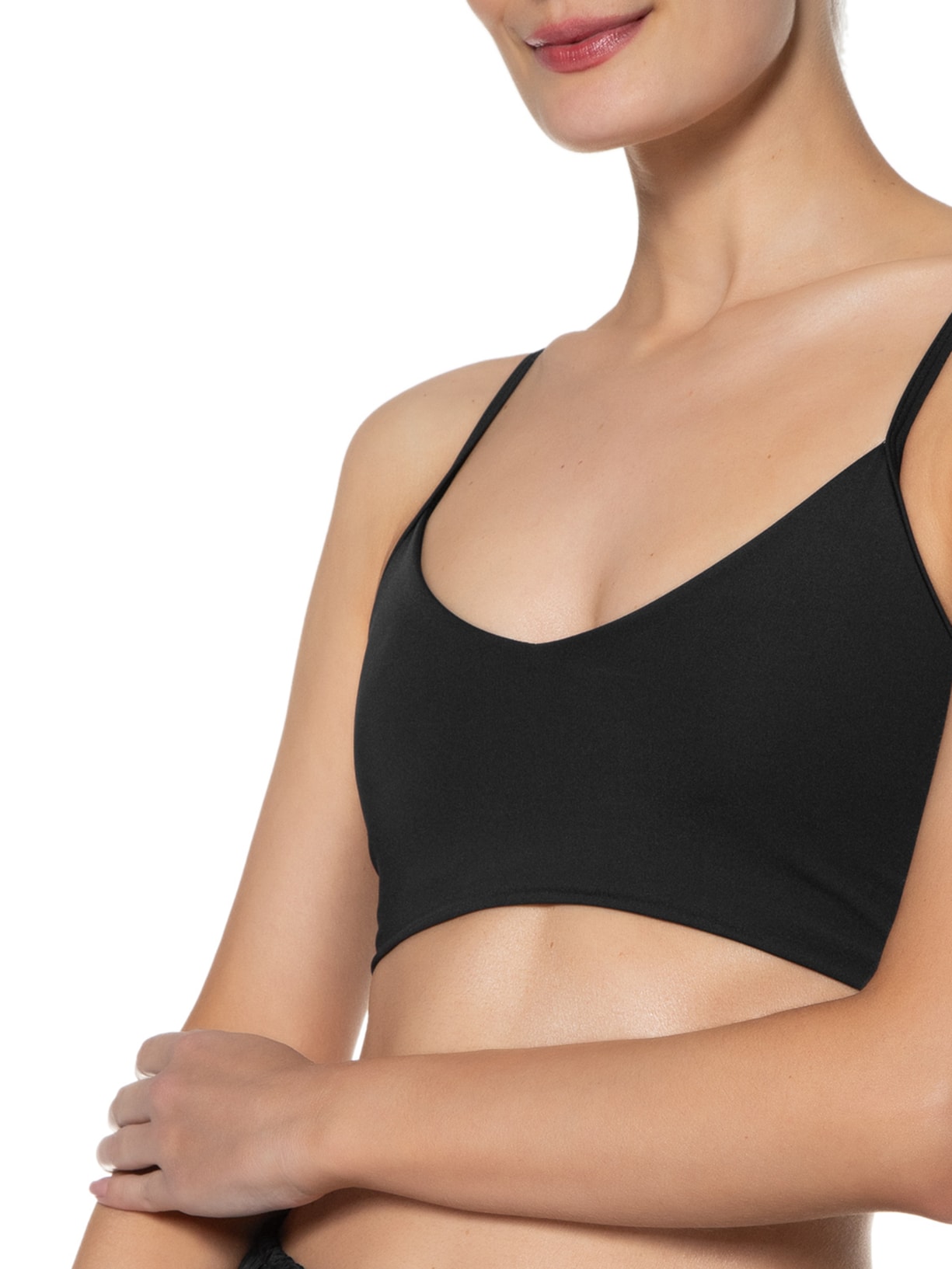 Top Alcinha Basic Preto Animale