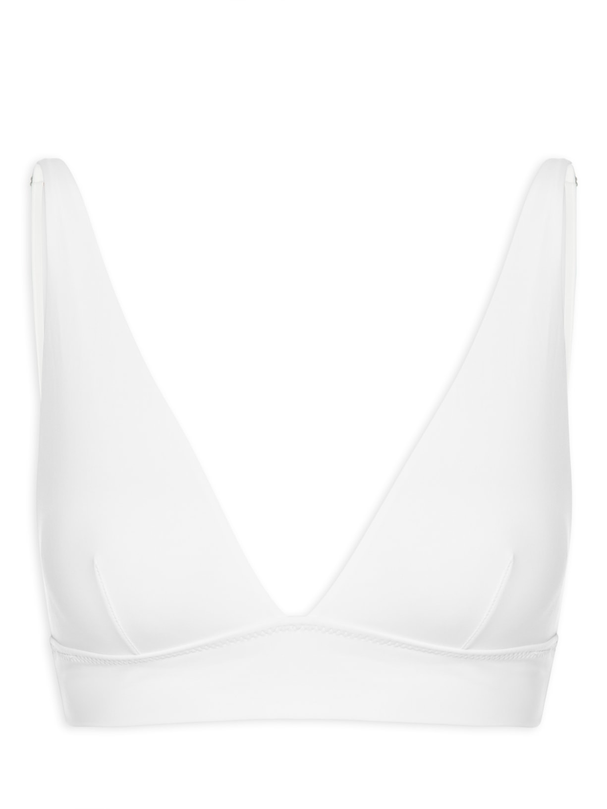 Top Alongado Básico - Off White