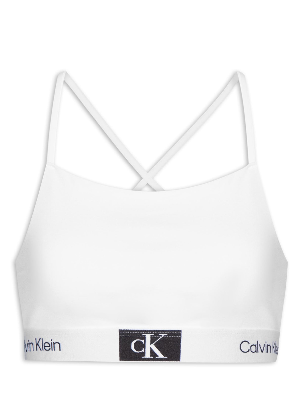 Top Alongado Costas Nua 1996 - Branco