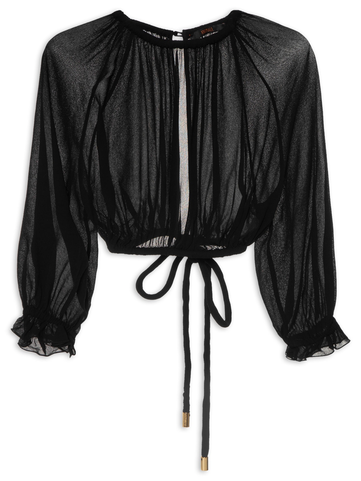 Top Amarração - Preto