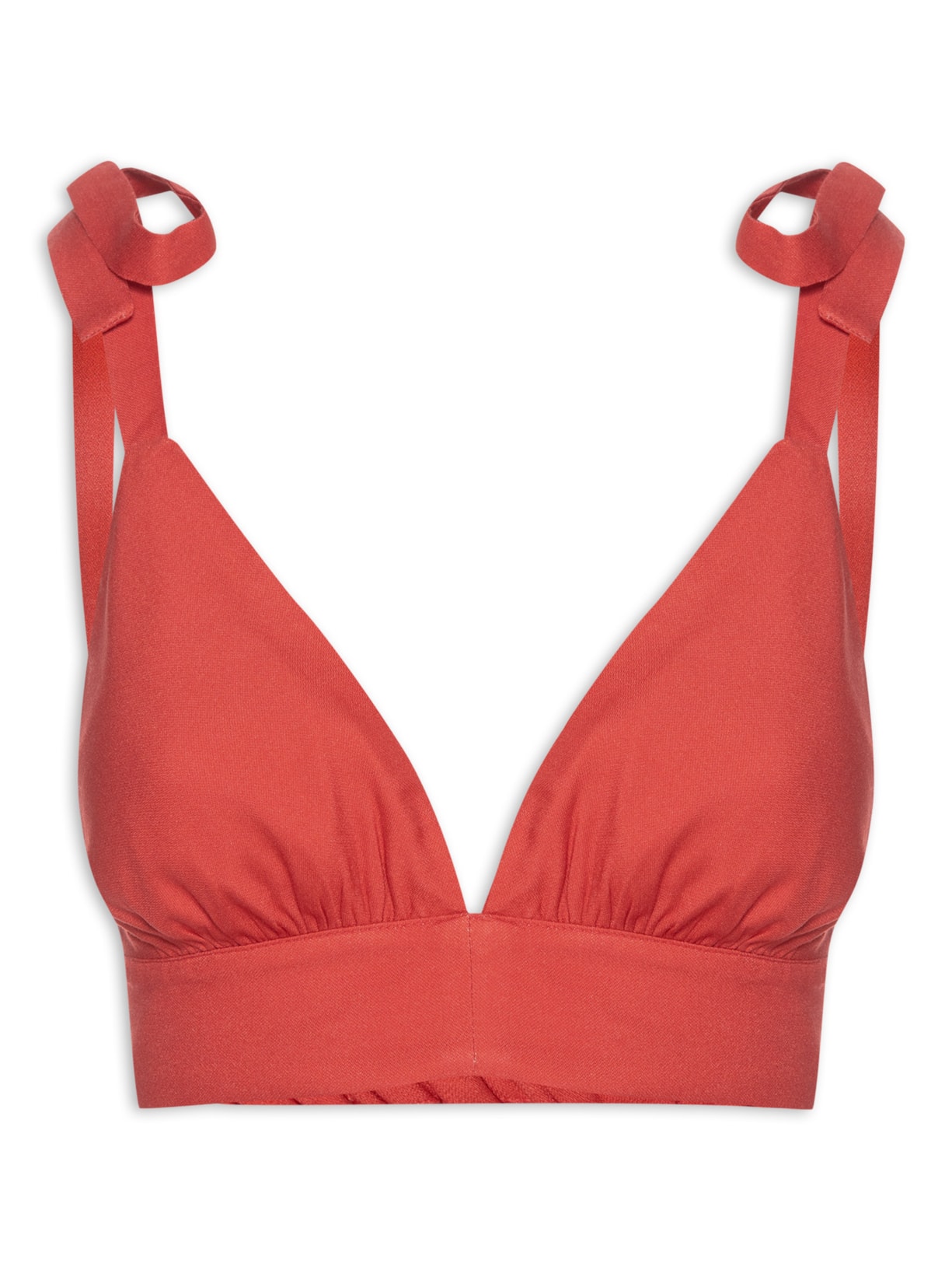 Top Amarração Vermelho Farm