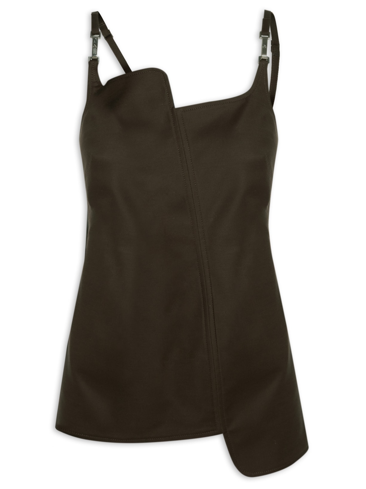 Top Aramista Gabardine - Marrom