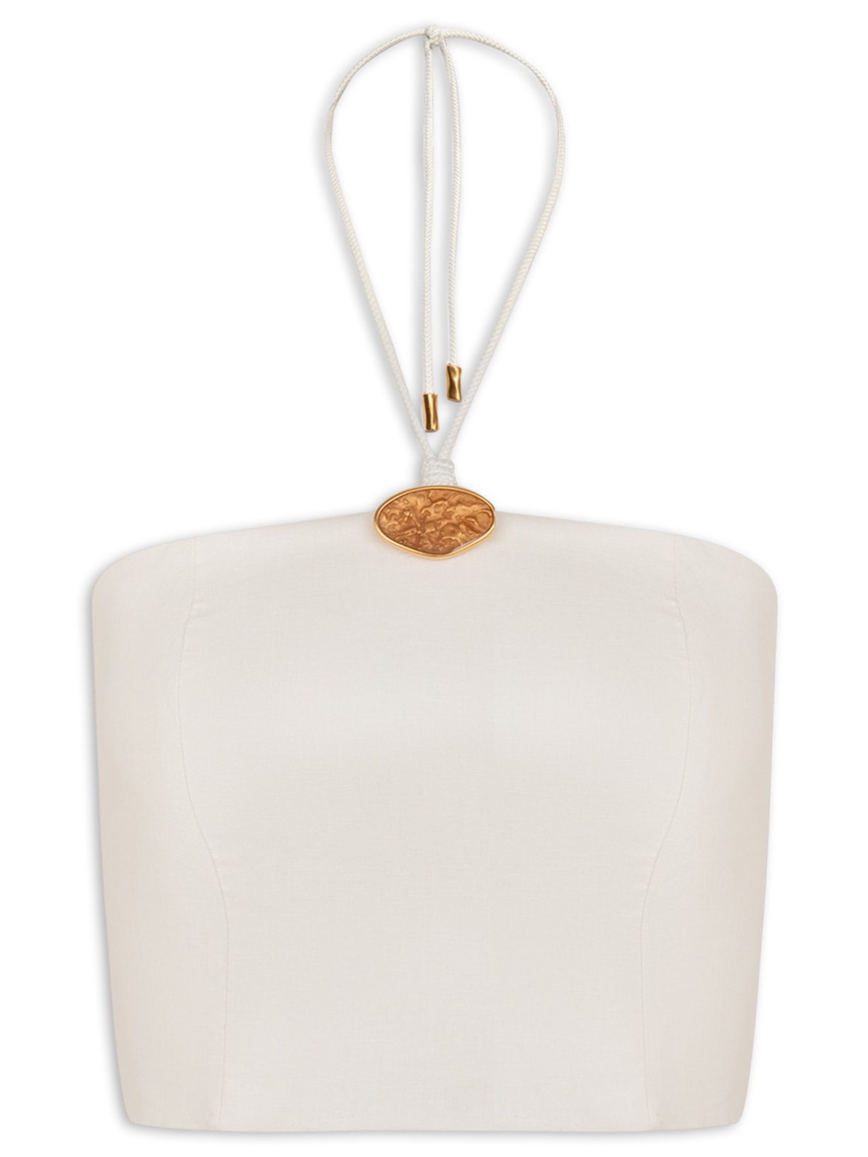 Top Arden Detalhe Branco Vix