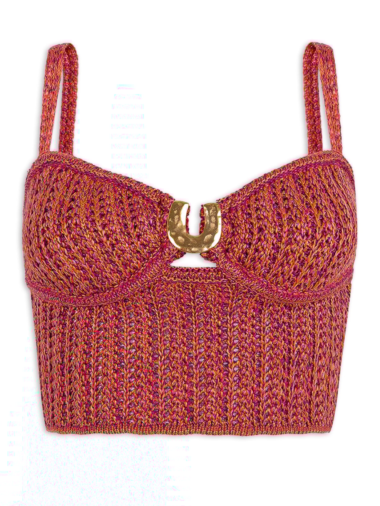 Top Aria Tricot - Rosa
